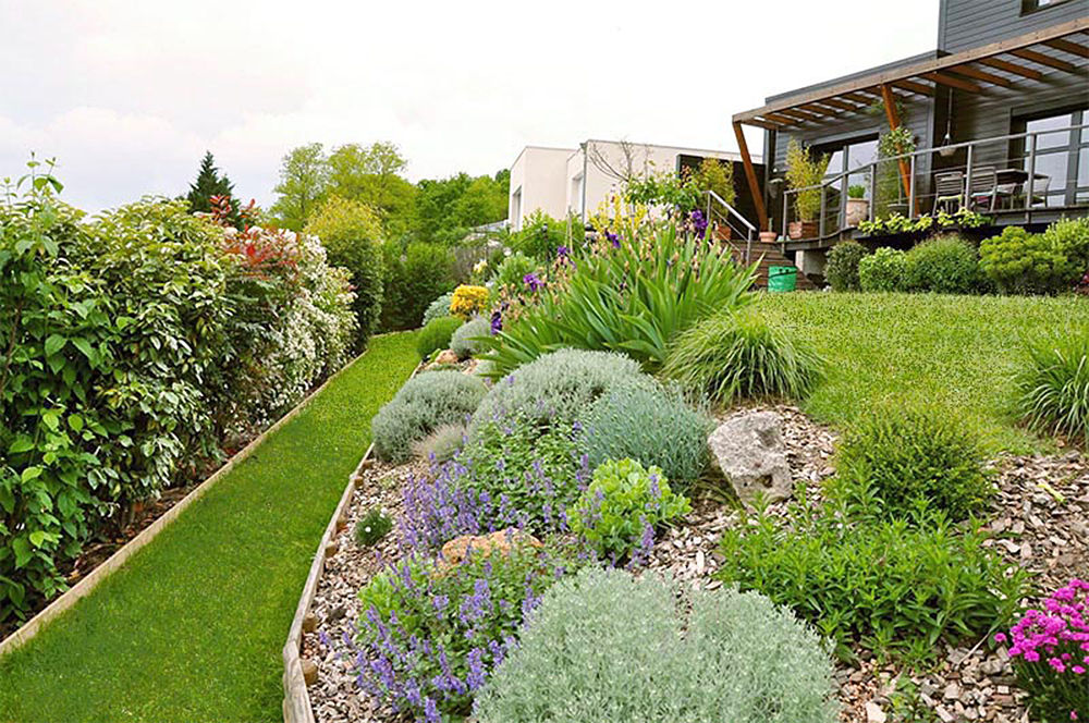 homify Modern style gardens