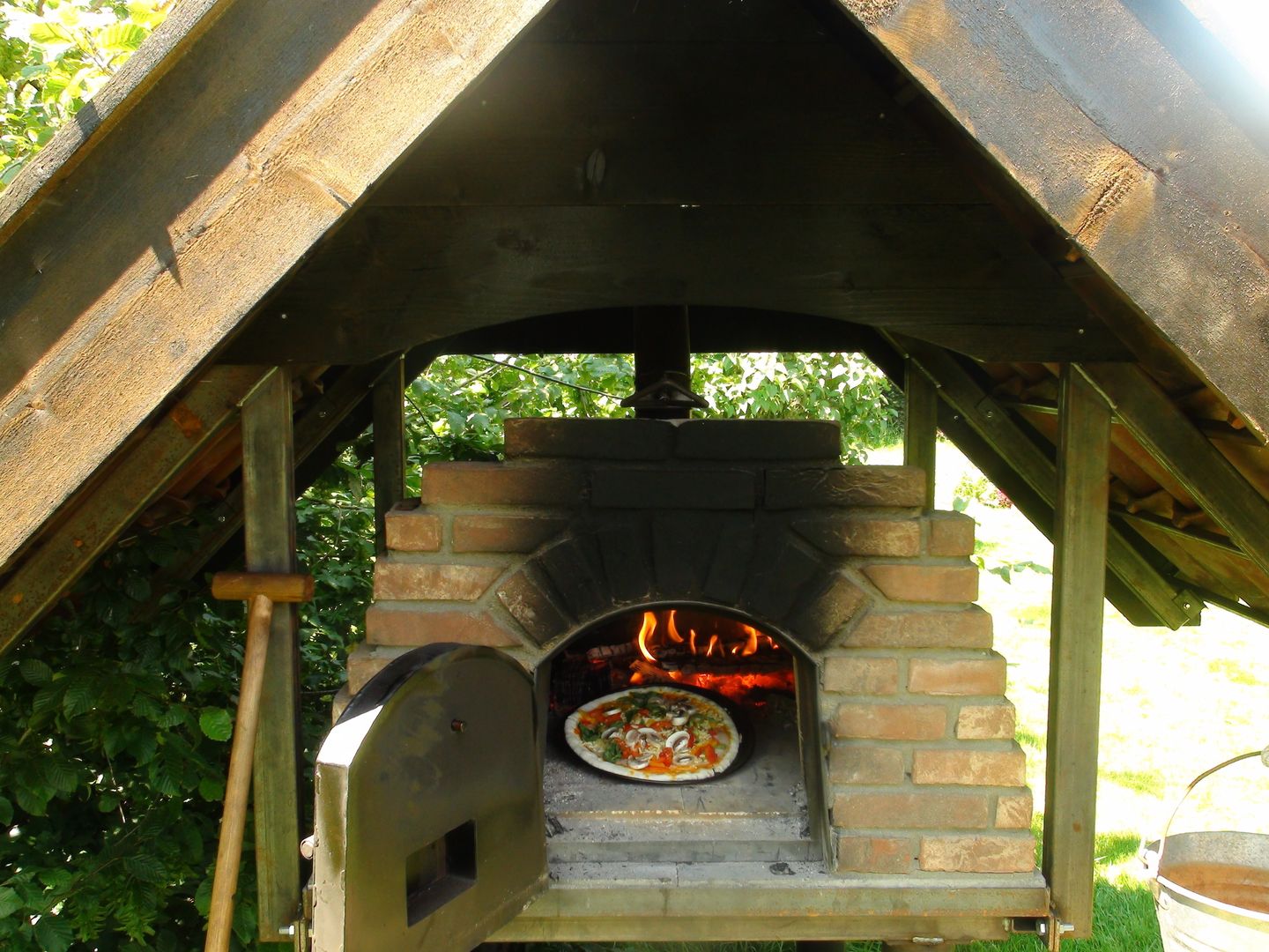 Buiten Koken, Toen=Hier Toen=Hier Wiejski ogród Miejsca na ognisko i grille