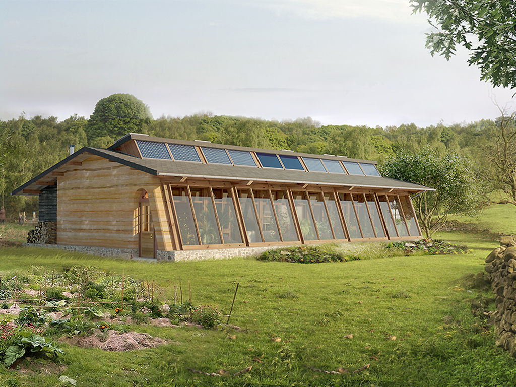 Une Maison Autonome, Durable et Ecologique, archestra archestra Casas modernas