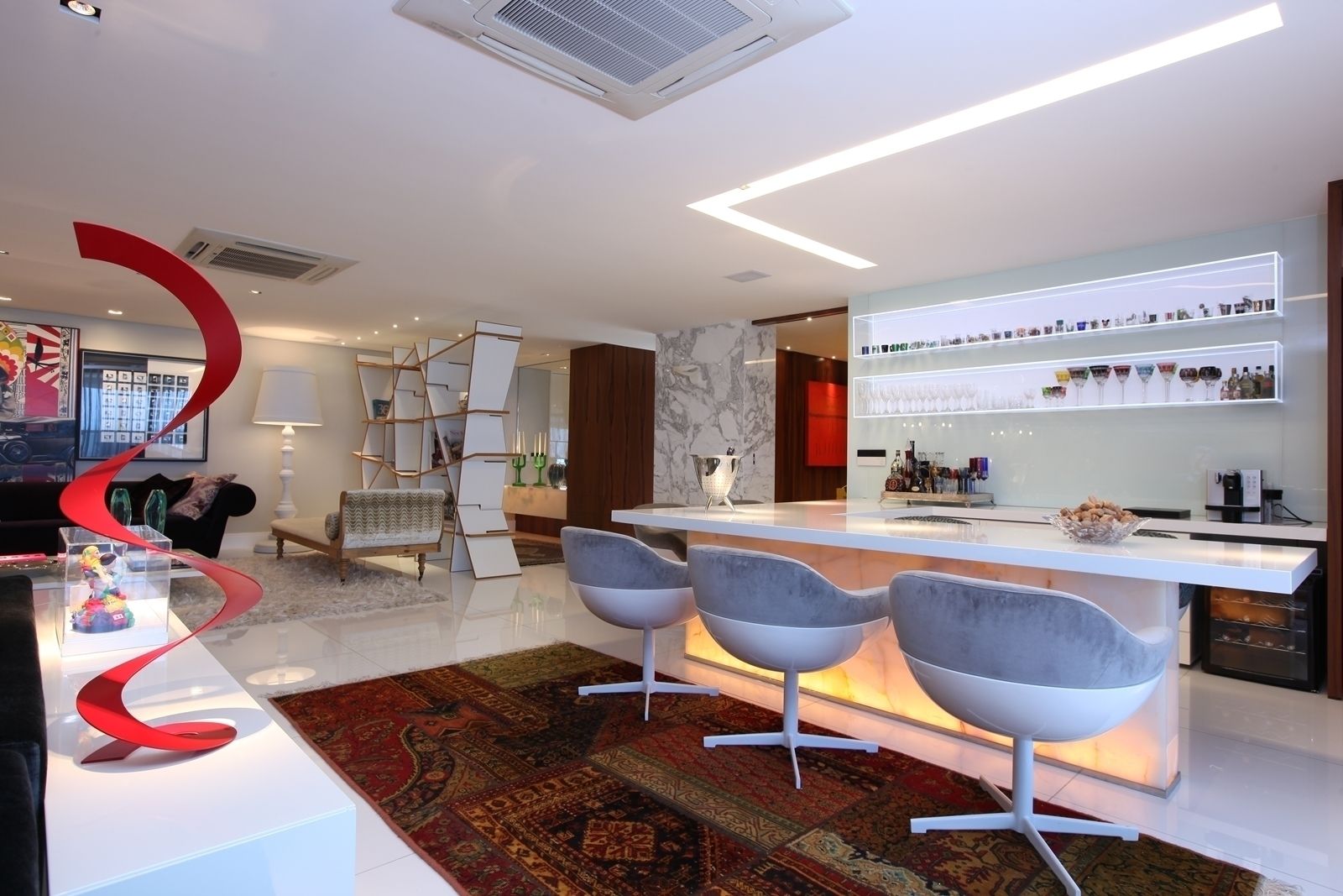 homify Salas de estar modernas