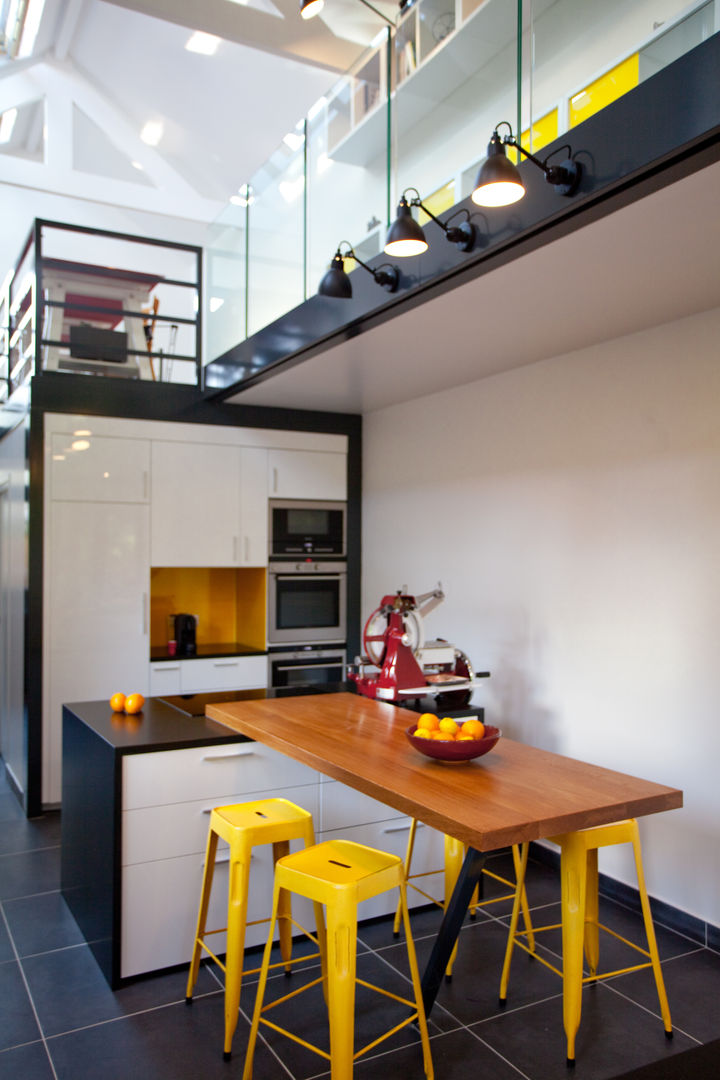 Extension de Maison – Romainville, ATELIER FB ATELIER FB Modern kitchen