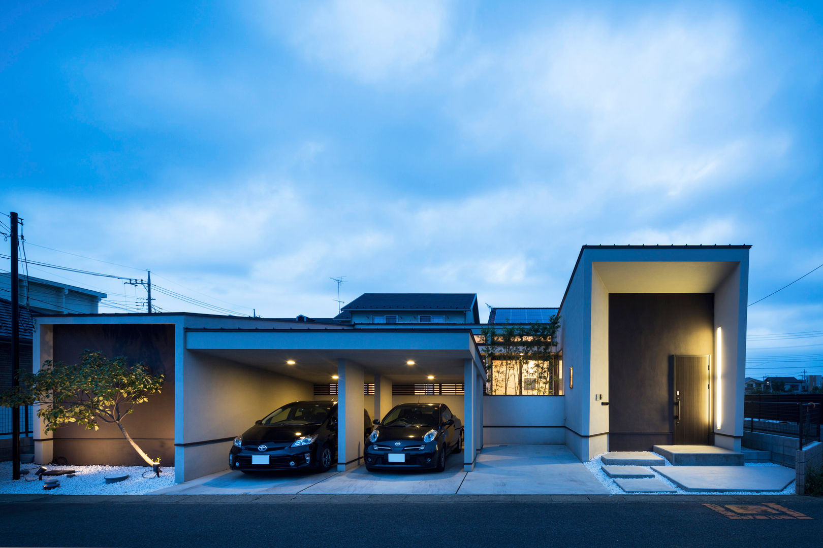 シャコニワ／Shako-niwa, W.D.A W.D.A Modern houses