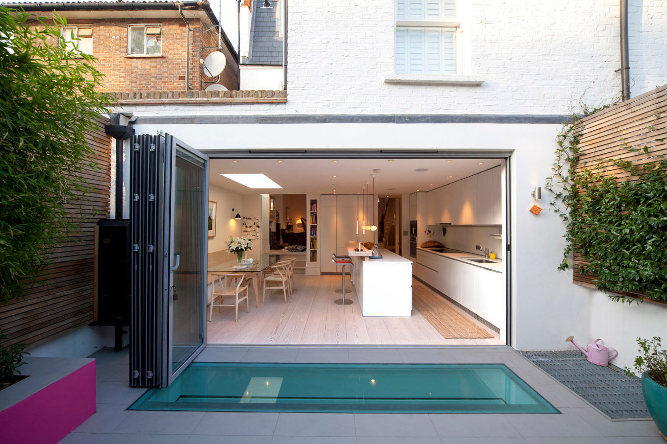 Rear Extension; Kitchen Ground Floor Gullaksen Architects Skandinavische Häuser