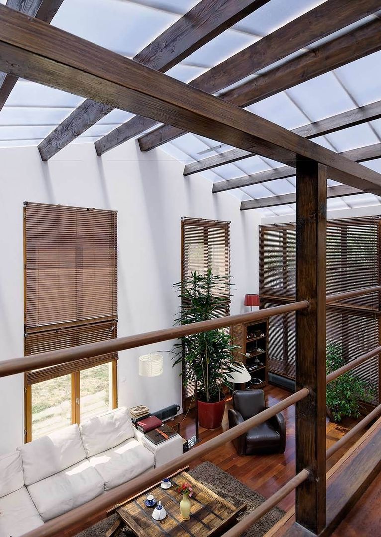 Réfection complète d’une maison à Colombes + extension, 170m² , ATELIER FB ATELIER FB Вітальня