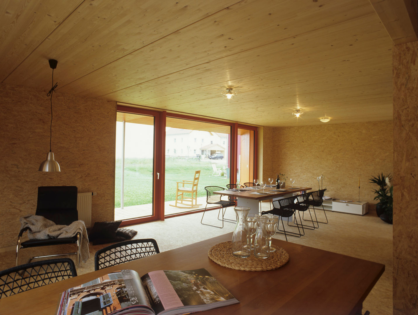 Einfamilienhaus, Dorfen am Brühl, ArchitekturWerkstatt Vallentin GmbH ArchitekturWerkstatt Vallentin GmbH Scandinavian style dining room