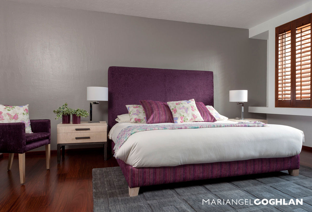 Valle Escondido, MARIANGEL COGHLAN MARIANGEL COGHLAN Modern style bedroom