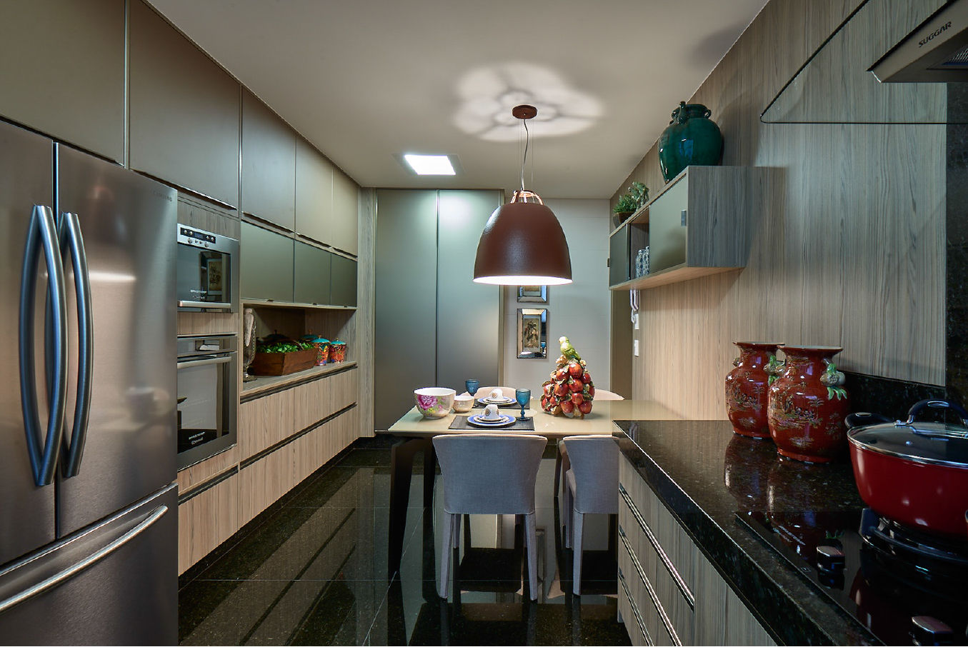 Apartamento JD, Gláucia Britto Gláucia Britto Cucina moderna