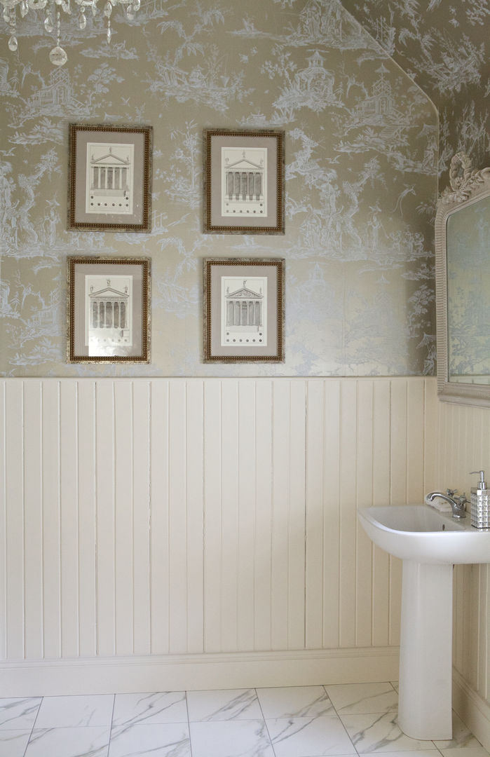 Guest Bathroom adam mcnee ltd Klassieke badkamers Decoratie