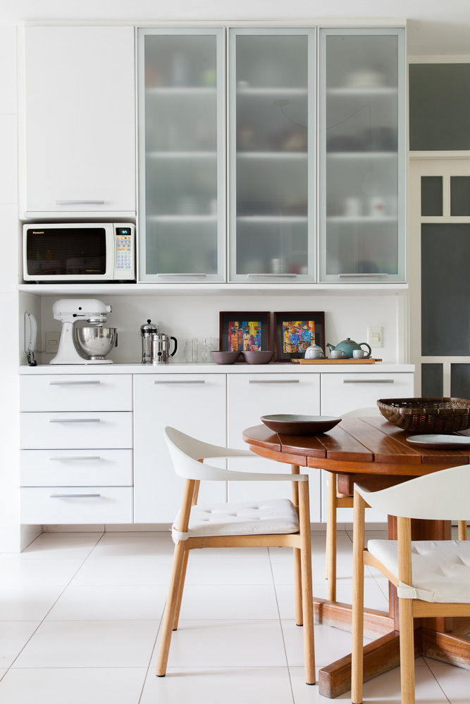 Apartamento Parque por mmagalhães estúdio, mmagalhães estúdio mmagalhães estúdio Cocinas modernas