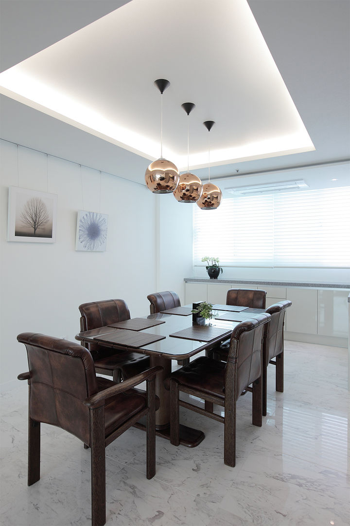 일산 강선마을 벽산아파트 58평형, MID 먹줄 MID 먹줄 Modern dining room