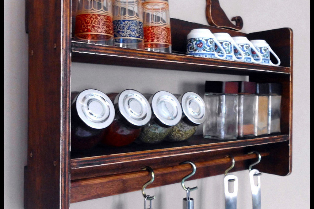 Ahşap Mutfak Rafı, Pons Home Design Pons Home Design Kitchen Cabinets & shelves