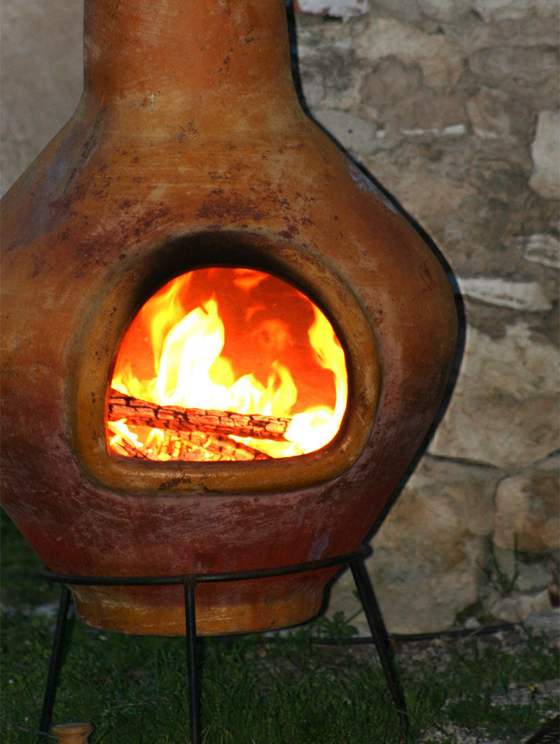 Barbecue brasero mexicain, amadera amadera Ausgefallener Garten Feuerplätze und Grill