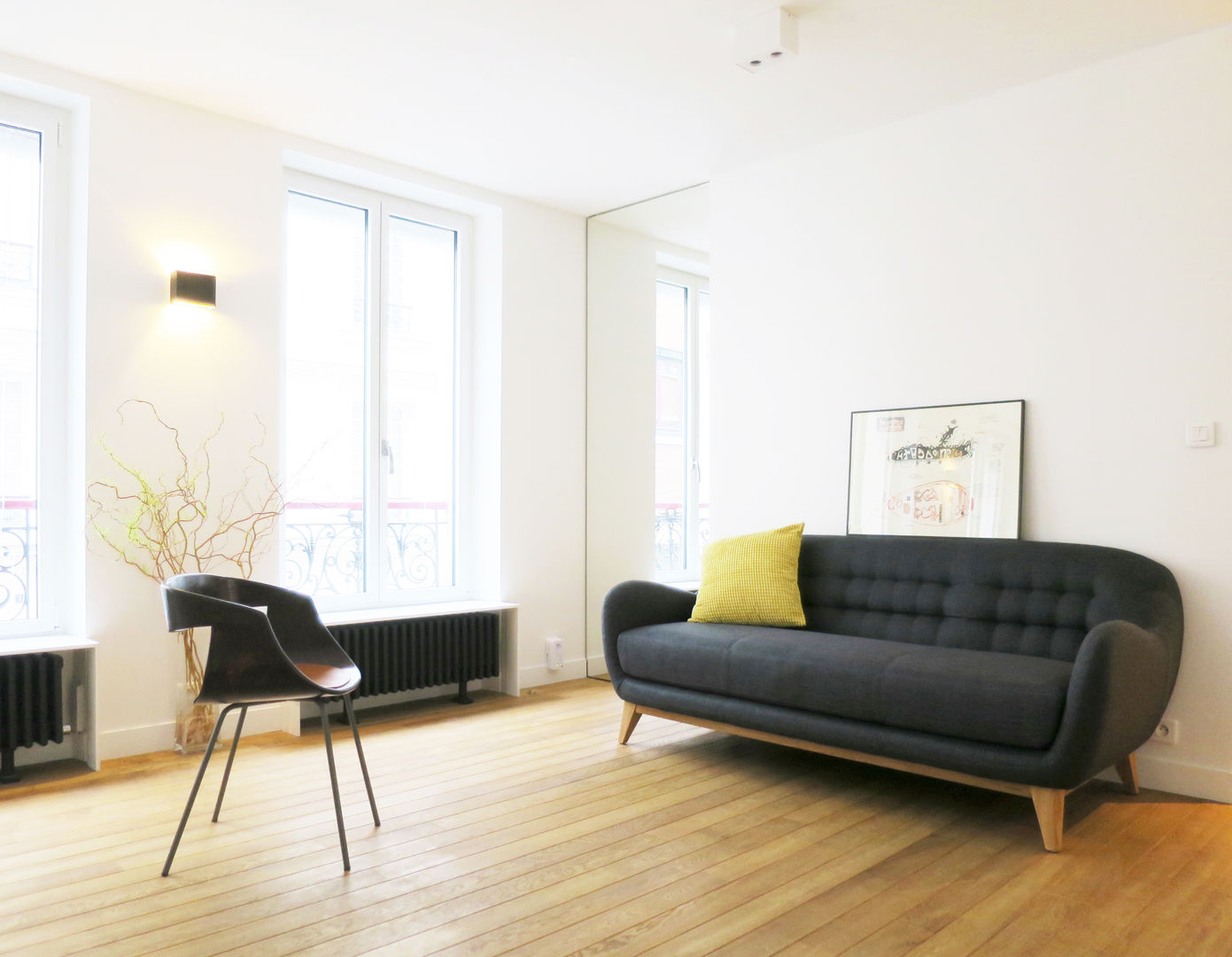 Pied-à-terre Parisien pour 3 dans un 31 m2, Studio Pan Studio Pan Living room