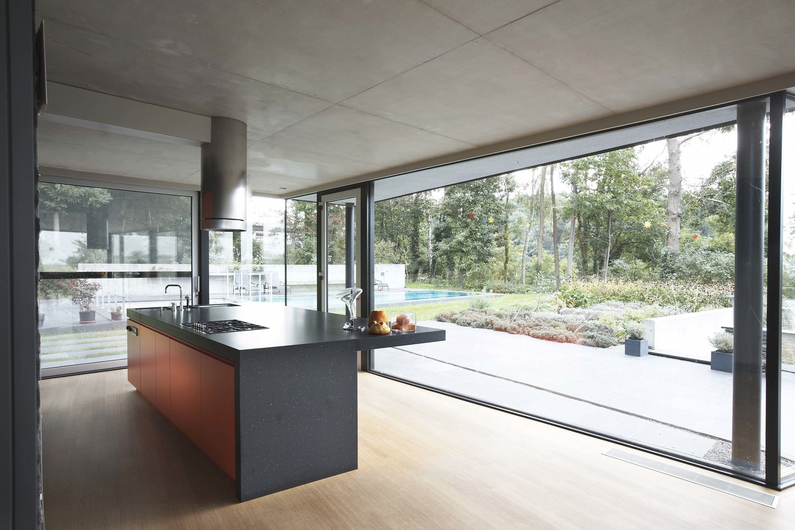 House HU, CONIX RDBM Architects CONIX RDBM Architects Modern kitchen