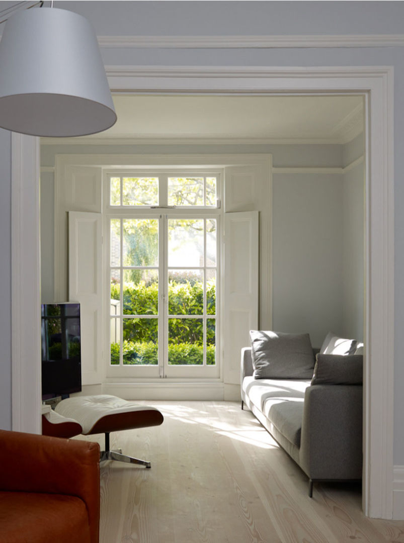 Living Room Gullaksen Architects Salones minimalistas