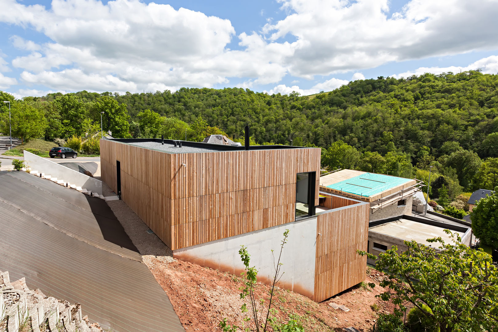 MAISON CARDAILLAC, Hugues Tournier Architecte Hugues Tournier Architecte Casas de estilo minimalista