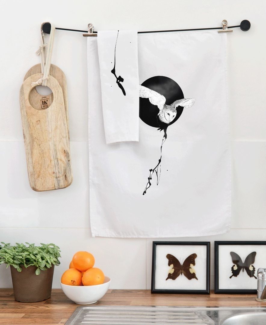 Tea Towel, JUNIQE JUNIQE Cocinas de estilo escandinavo Accesorios y textiles