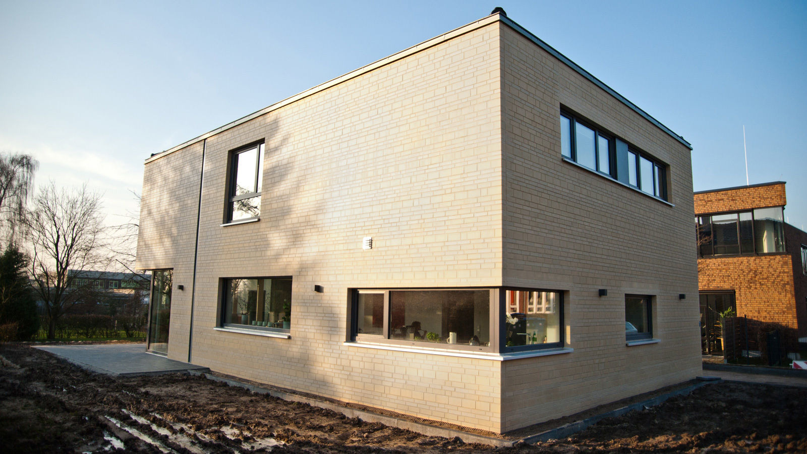 Modernes Einfamilienhaus in Münster, w+p architekten w+p architekten Modern houses