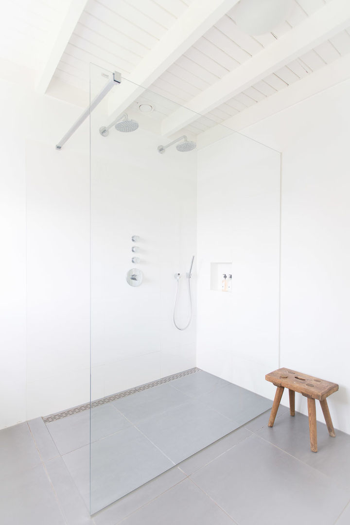 Woonhuis Laren ontwerpplek, interieurarchitectuur Moderne badkamers