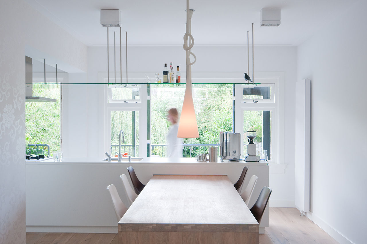 Woonhuis Utrecht, ontwerpplek, interieurarchitectuur ontwerpplek, interieurarchitectuur Dapur Modern