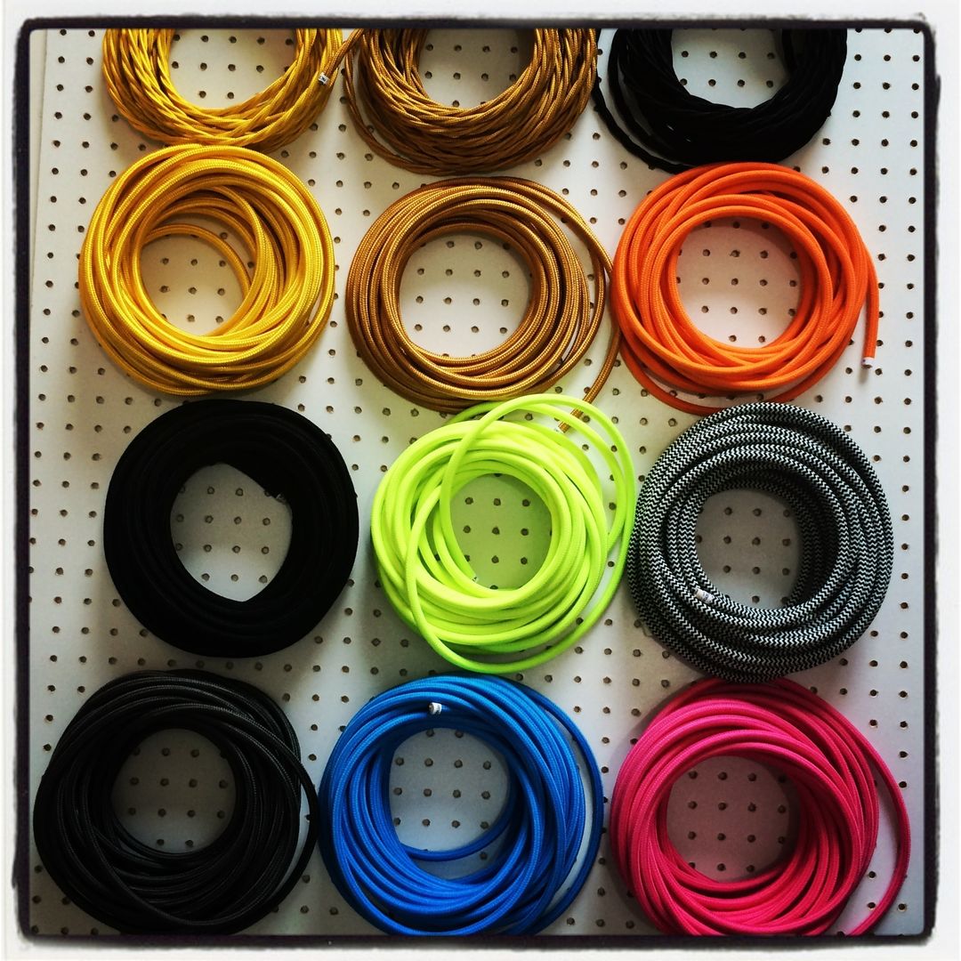 Fabric Cable love frankie غرفة المعيشة إضاءة