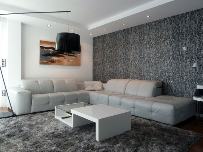 PROYECTO Y AMUEBLAMIENTO DE VIVIENDA EN GIPUZKOA., ERRASTI ERRASTI Living room