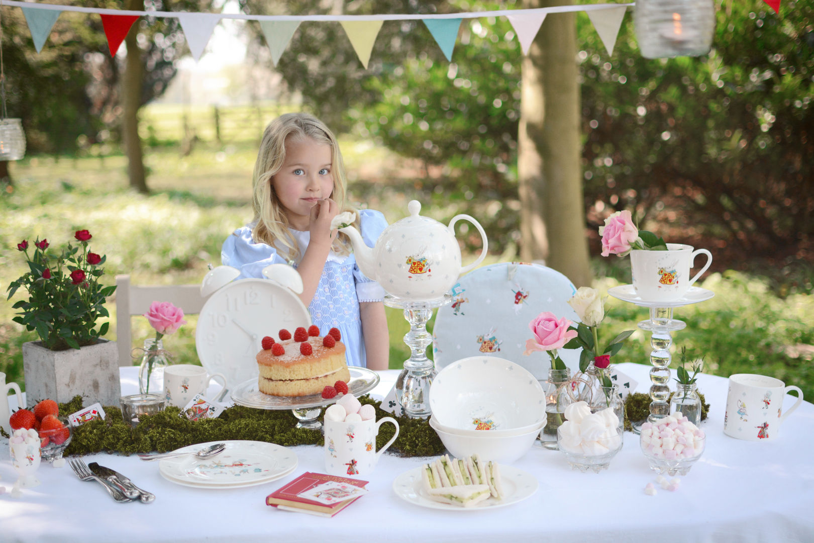 Alice in Wonderland Homewares collection by Sophie Allport Sophie Allport Klassische Küchen Besteck, Geschirr und Gläser