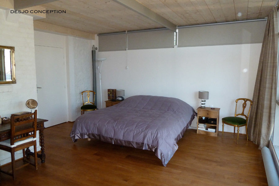 Clamart - maison , Desjoconception Desjoconception Modern style bedroom