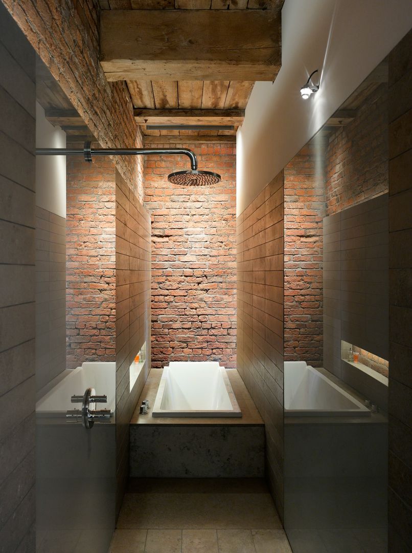 Albert Mill, Scott Donald Architecture Scott Donald Architecture Ванная комната в стиле минимализм