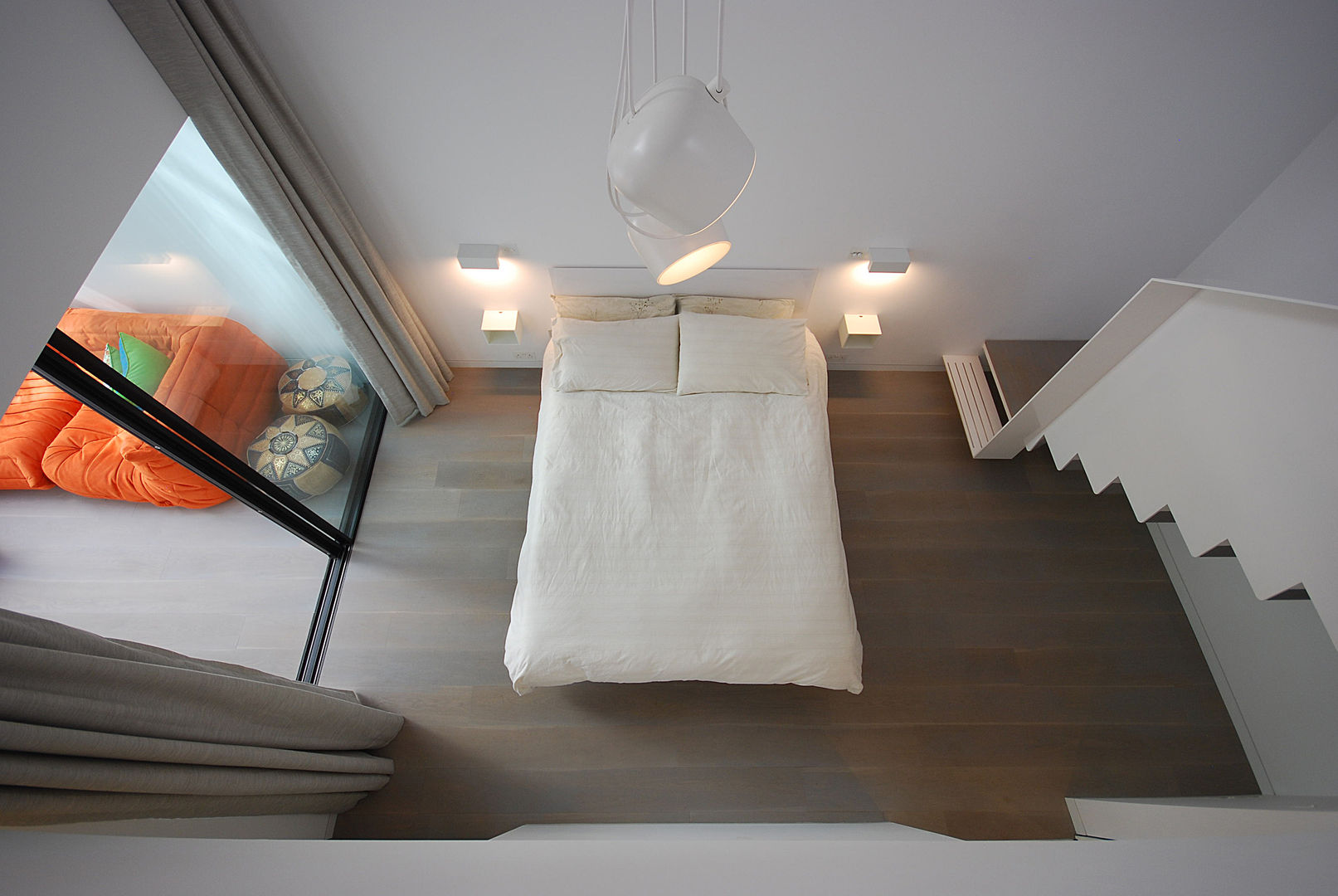 Bedroom homify Dormitorios de estilo moderno