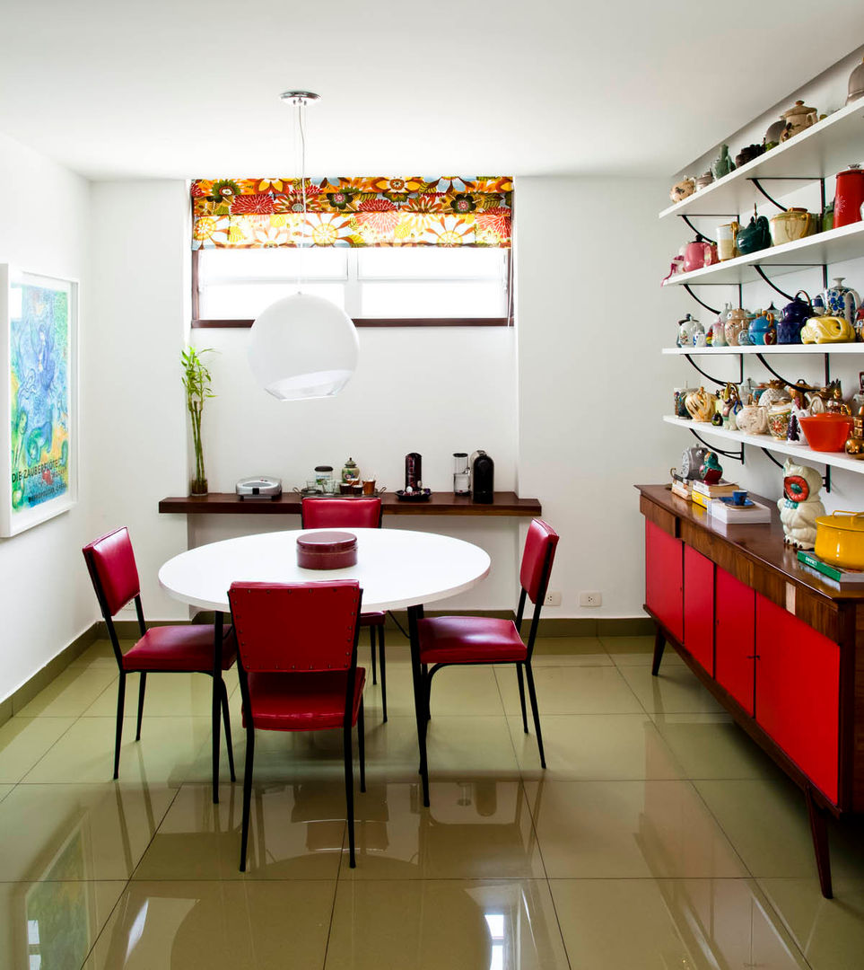 Apartamento Bairro de Higienópolis, CARMELLO ARQUITETURA CARMELLO ARQUITETURA Cucina moderna Utensili da cucina