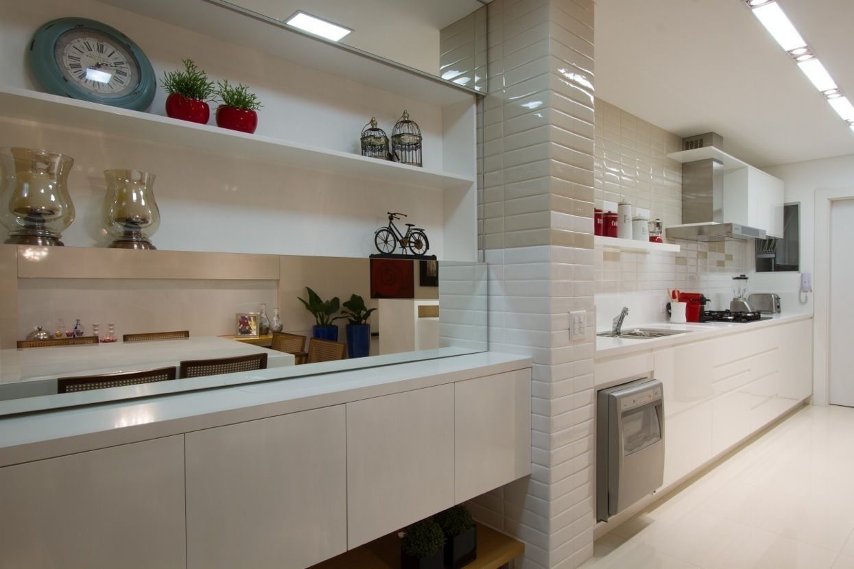 Apartamento Jacob , Kza Arquitetura Kza Arquitetura Modern kitchen