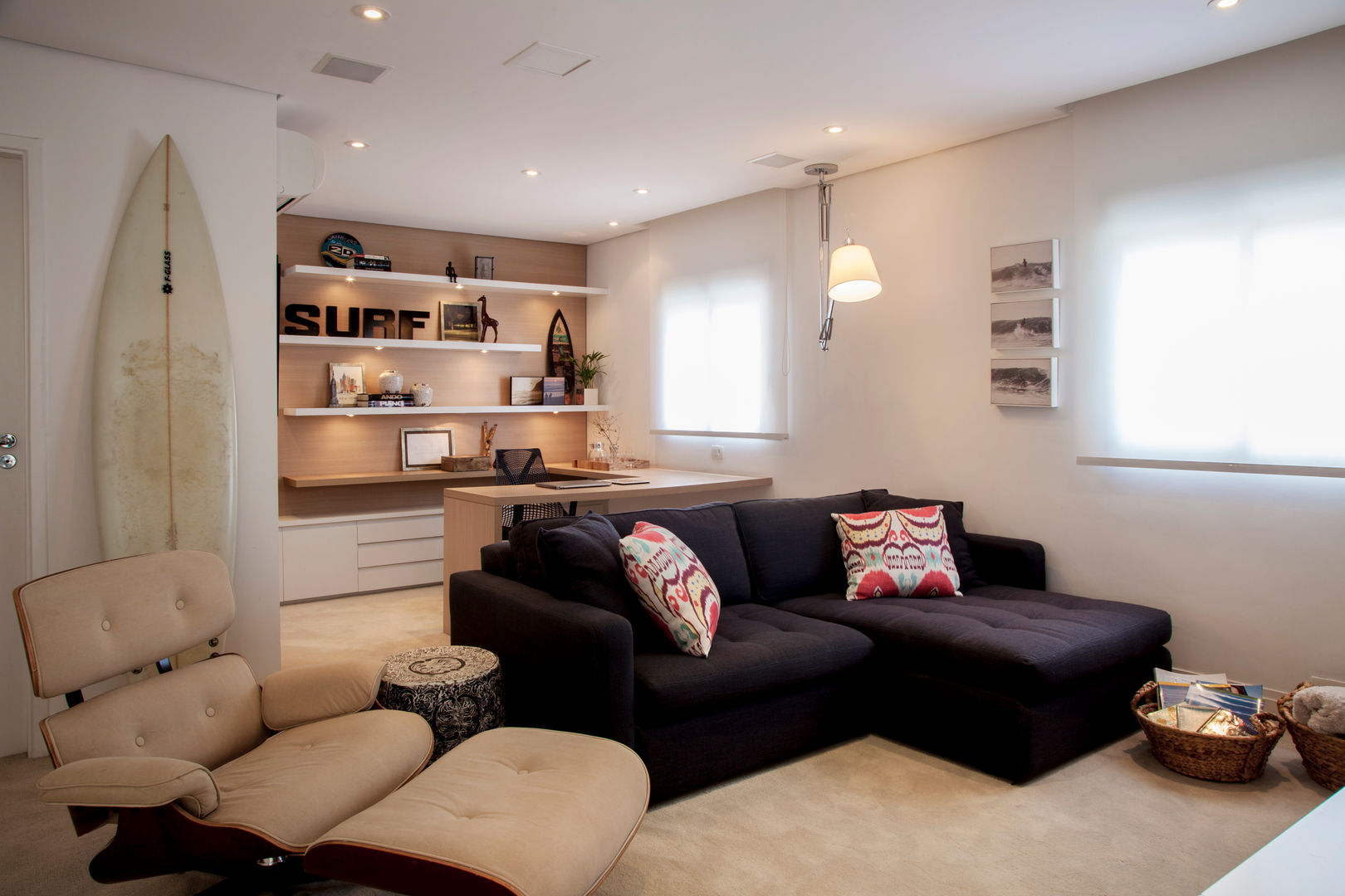 Apartamento Mundaka, Helô Marques Associados Helô Marques Associados ห้องทำงาน/อ่านหนังสือ