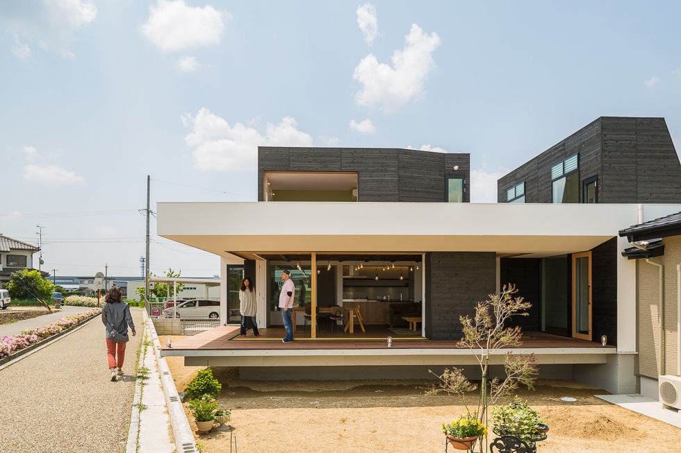 ふたつの芽, murase mitsuru atelier murase mitsuru atelier Industrial style houses