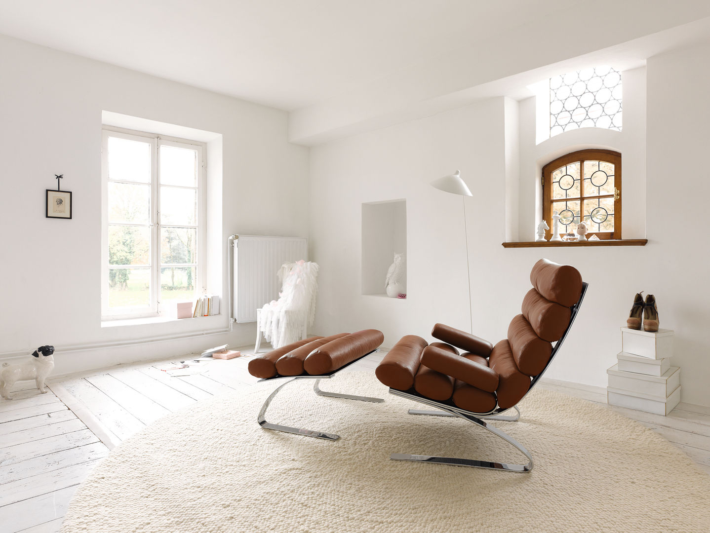 Cor, Zimmermanns Kreatives Wohnen Zimmermanns Kreatives Wohnen Living room Leather Grey Sofas & armchairs