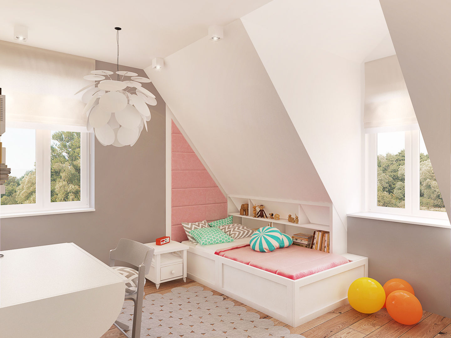 Dom w Holandii, Finchstudio Finchstudio Habitaciones para niños de estilo escandinavo