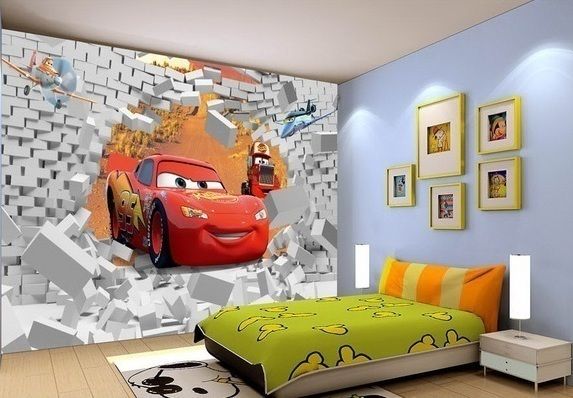 Car Mural Wallpaper Banner Buzz 실내 정원 실내 조경