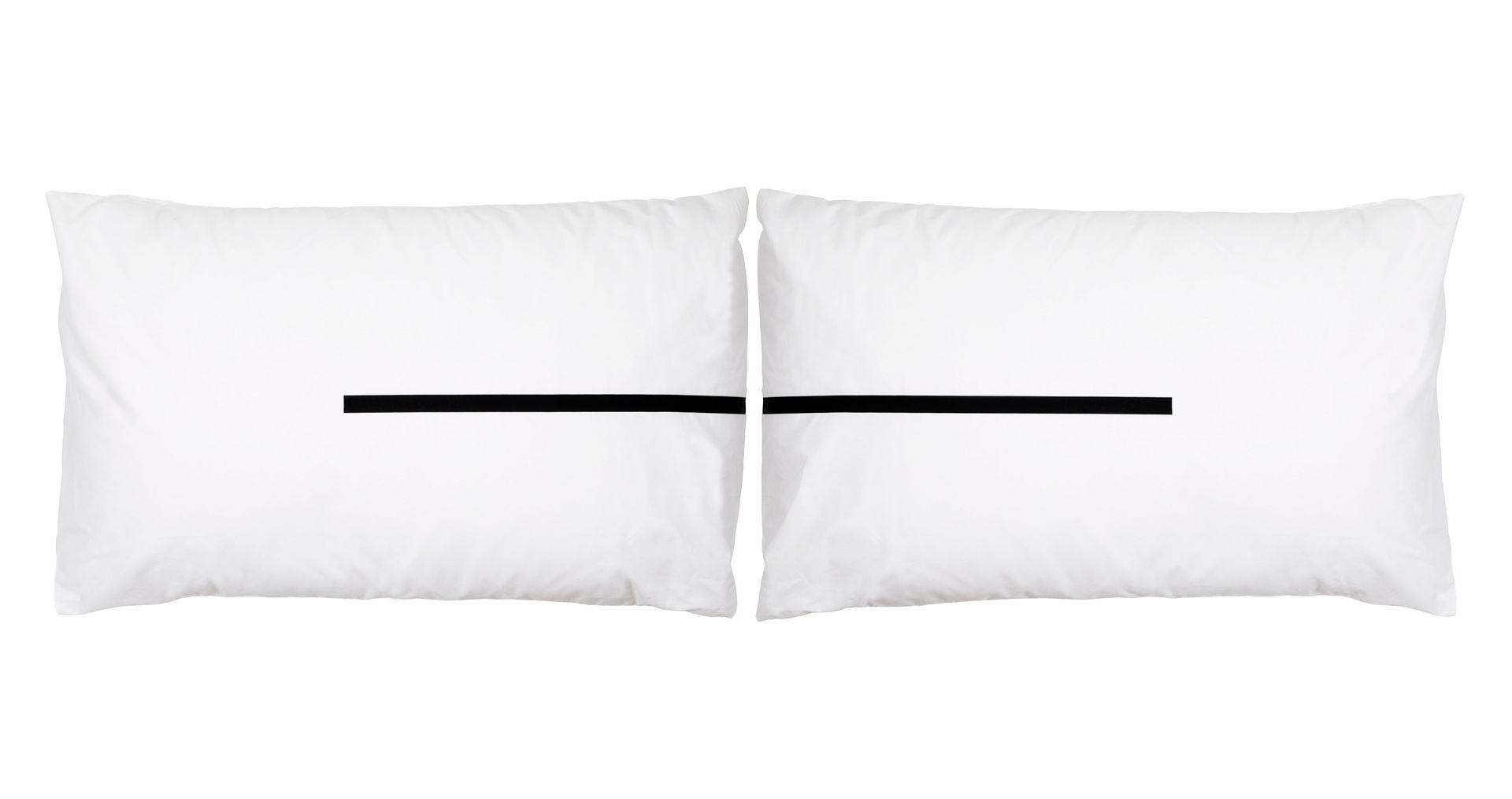 'Together' pillowcase set Above and Beyond Quartos minimalistas Têxteis