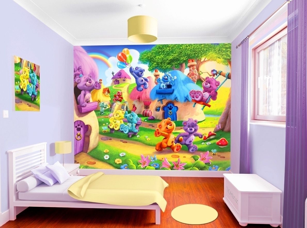 Childrens Wall Murals Banner Buzz Interior garden Interior landscaping