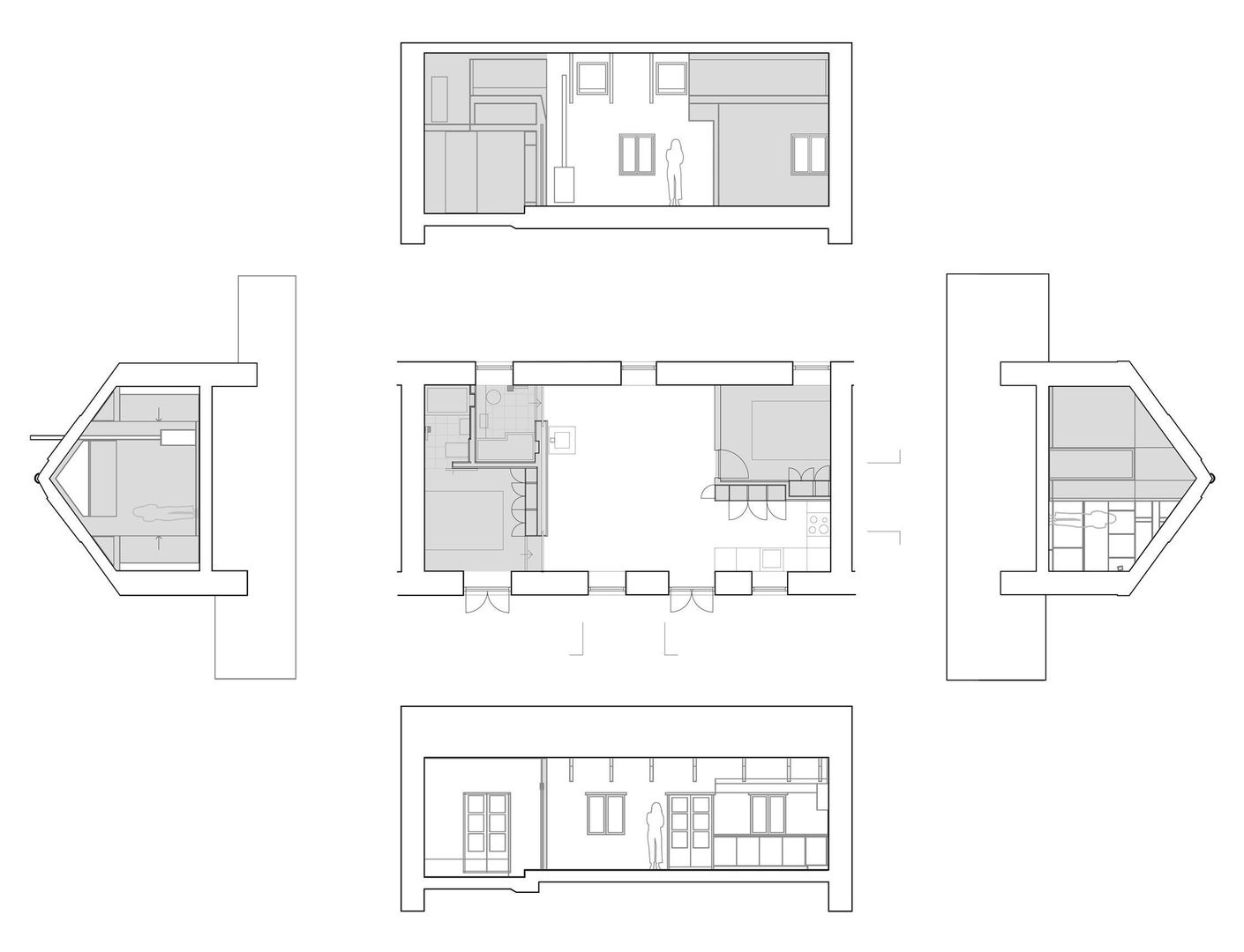 Porth Cottage, Bradley Van Der Straeten Architects Bradley Van Der Straeten Architects