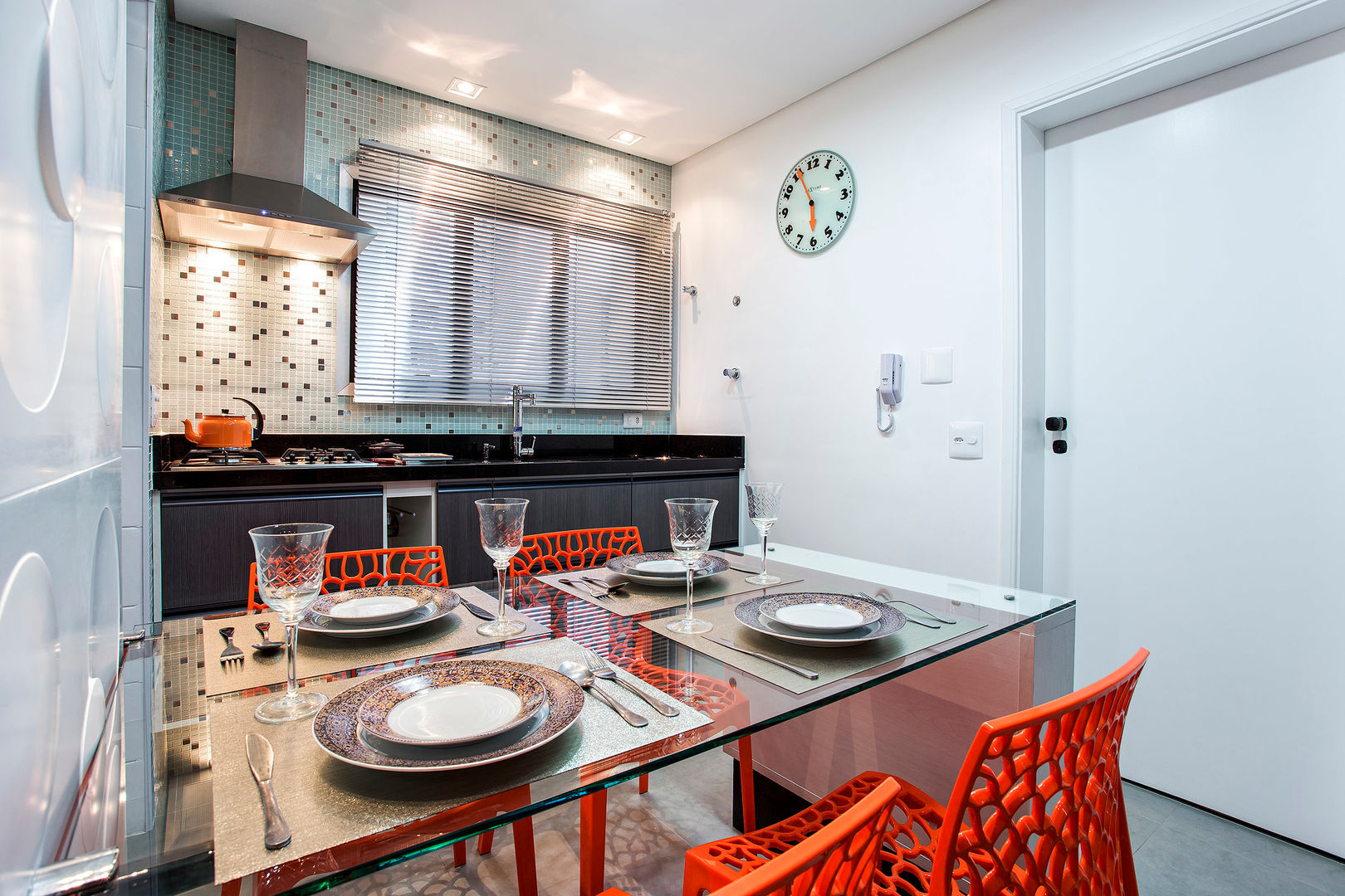 Apartamento Chácara Klabin (SP), Amanda Pinheiro Design de interiores Amanda Pinheiro Design de interiores Кухня в стиле модерн