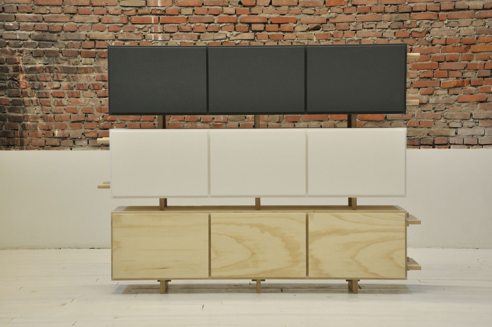 Two-in-One, BINDD BINDD Skandinavische Wohnzimmer Schränke und Sideboards