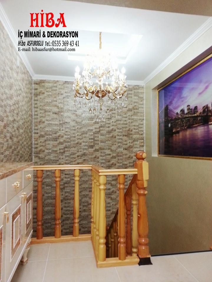 homify Modern Corridor, Hallway and Staircase