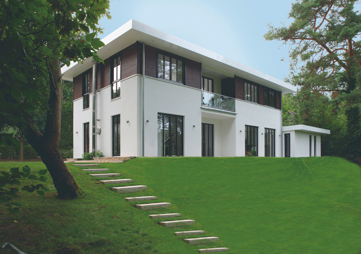 Im Bauhaus-Stil, Haacke Haus GmbH Co. KG Haacke Haus GmbH Co. KG Villas