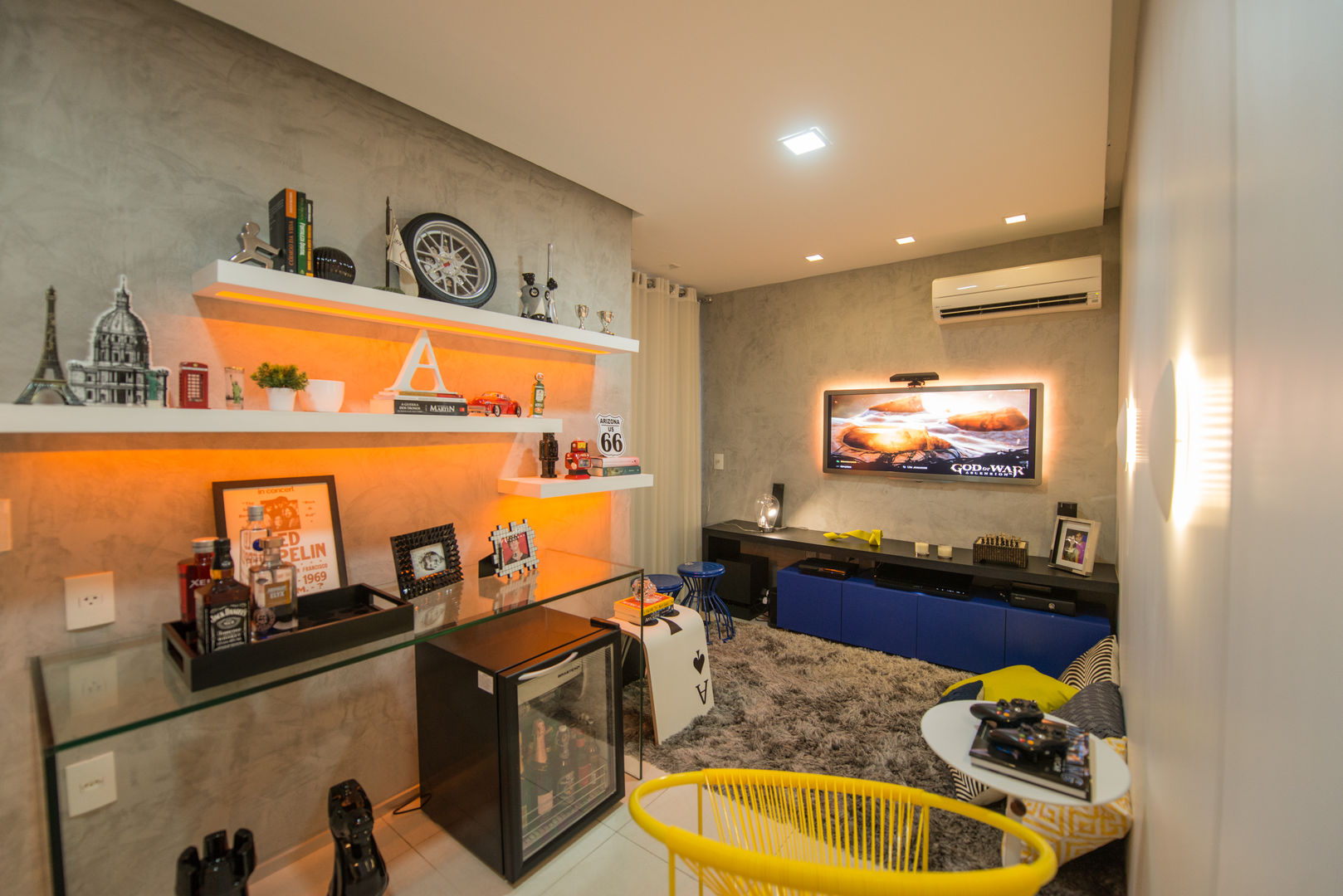 homify Salas multimedia de estilo moderno