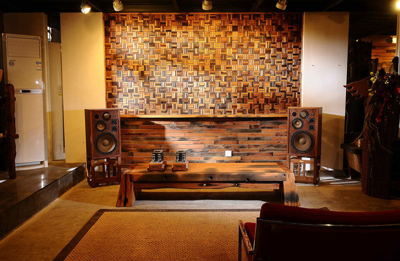 Reclaimed Ship Wood Used Worldwide, ShellShock Designs ShellShock Designs Walls Wood Wood effect