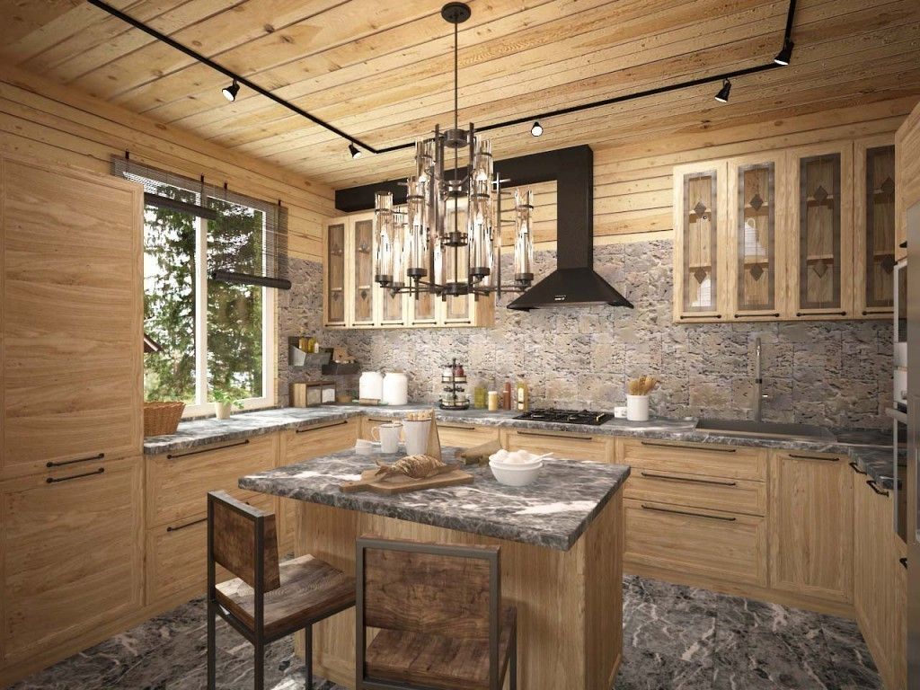 homify Rustic style kitchen