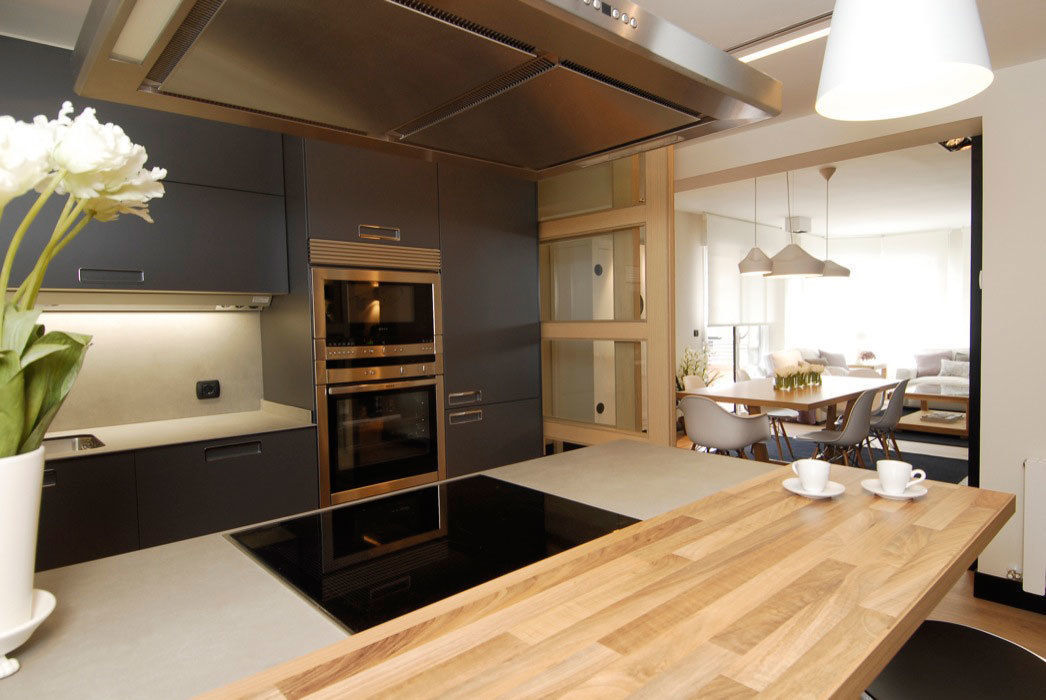 Decoración de casa moderna y actual para familia con niños, Sube Interiorismo Sube Interiorismo Modern kitchen
