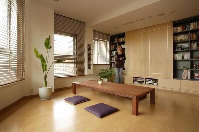 オープンキッチンのあるマンションリフォーム（渋谷）, Style is Still Living ,inc. Style is Still Living ,inc. Eclectische woonkamers