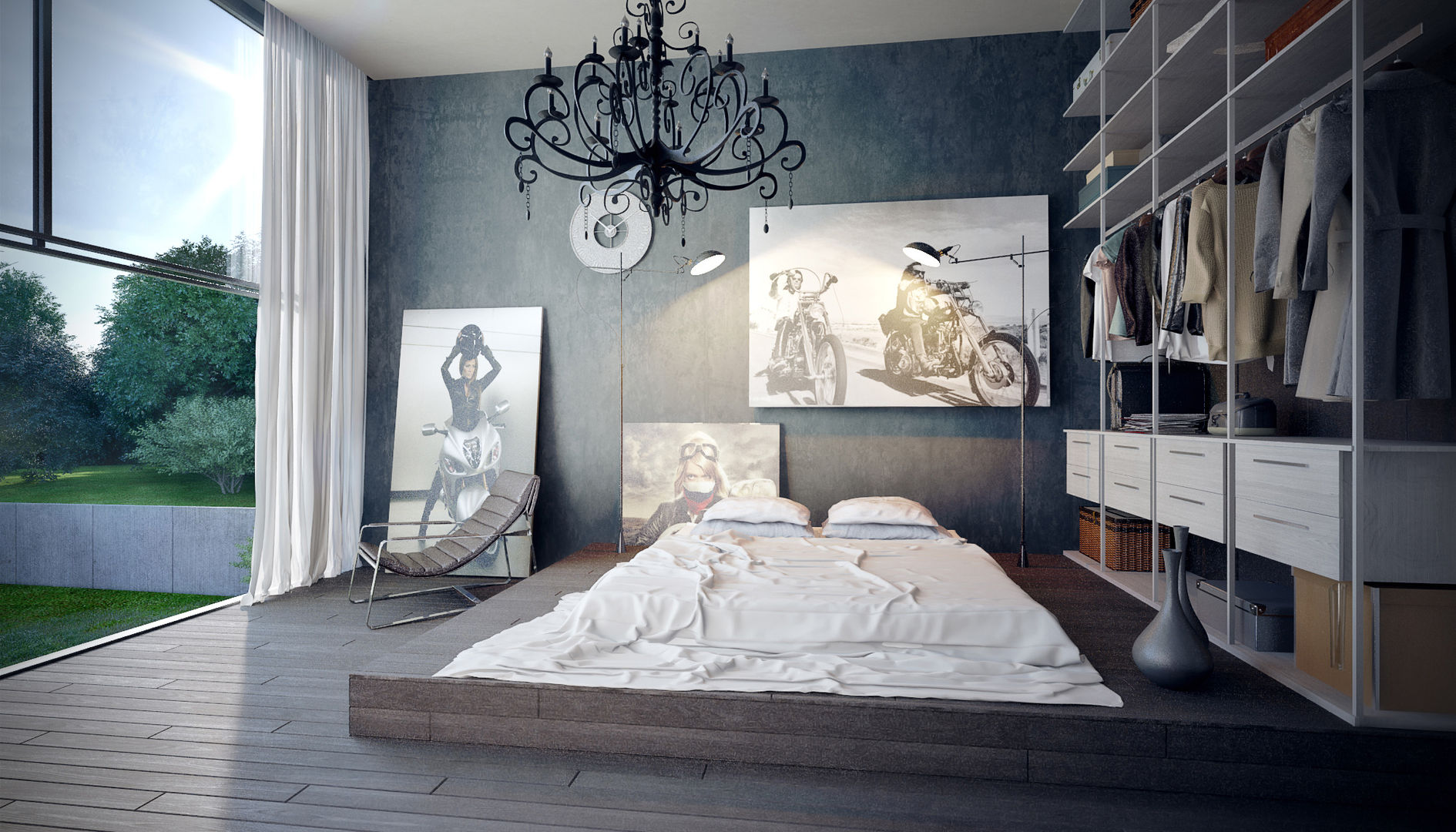 Двуспальные кровати в интерьере спальни — какими они бывают